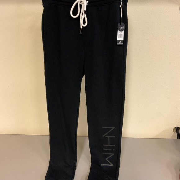 NHIM Black Sweatpants - Picture 1 of 1